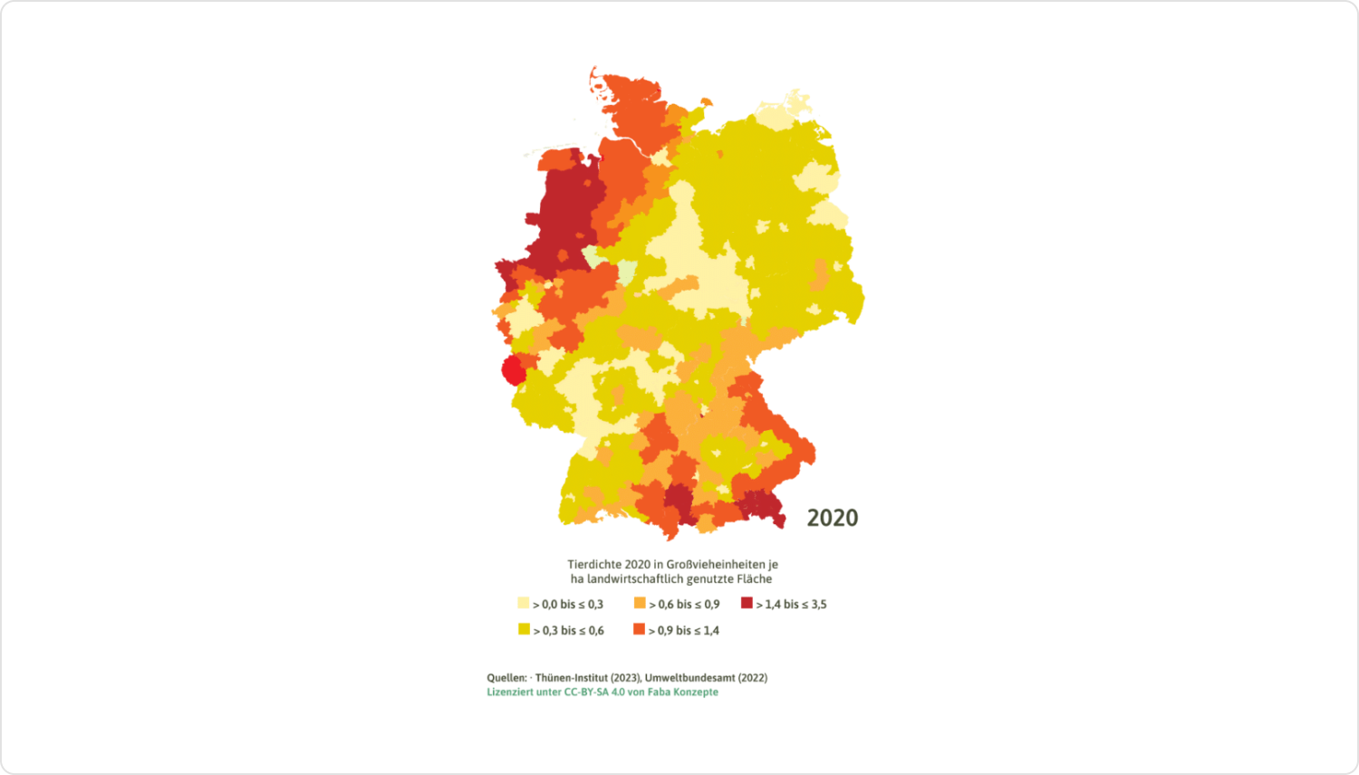 Hotspots der Schlachtindustrie
